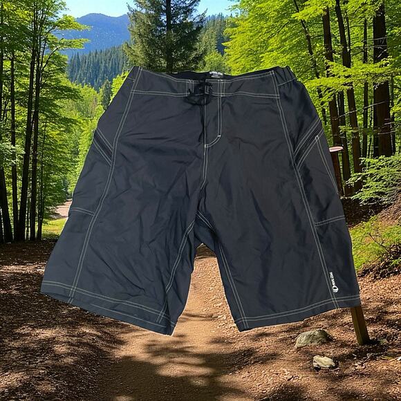 Pearl Izumi Mens XL Mountain Bike Shorts Padded Liner Removeable Chamois Black - Picture 14 of 14